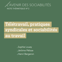 Télétravail, pratiques syndicales et sociabilités au travail